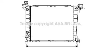 Теплообменник (AVA QUALITY COOLING: FD2246)