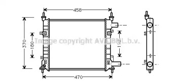 Теплообменник (AVA QUALITY COOLING: FD2257)