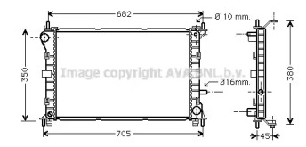 Теплообменник (AVA QUALITY COOLING: FD2265)