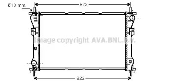 Теплообменник (AVA QUALITY COOLING: FD2318)