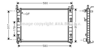 Теплообменник (AVA QUALITY COOLING: FD2324)