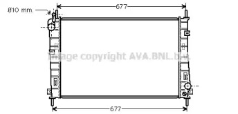 Теплообменник (AVA QUALITY COOLING: FD2335)