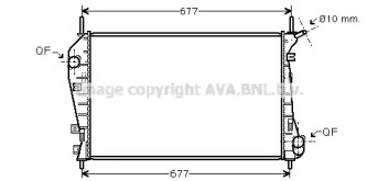 Теплообменник (AVA QUALITY COOLING: FD2337)