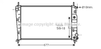 Теплообменник (AVA QUALITY COOLING: FD2344)