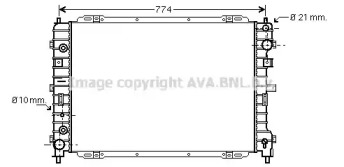 Теплообменник (AVA QUALITY COOLING: FD2346)