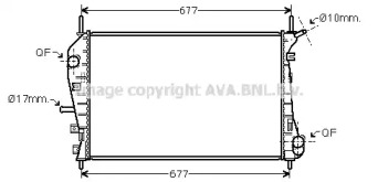 Теплообменник (AVA QUALITY COOLING: FD2376)