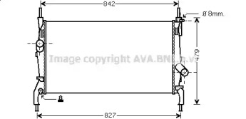 Теплообменник (AVA QUALITY COOLING: FD2405)