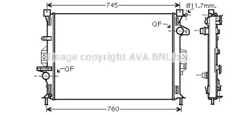 Теплообменник (AVA QUALITY COOLING: FD2422)