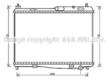 Теплообменник (AVA QUALITY COOLING: FD2440)