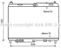 Теплообменник (AVA QUALITY COOLING: FD2441)