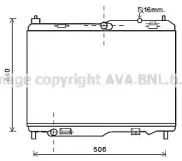 Теплообменник (AVA QUALITY COOLING: FD2442)