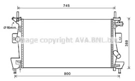 Теплообменник (AVA QUALITY COOLING: FD2475)