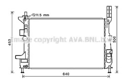 Теплообменник (AVA QUALITY COOLING: FD2602)