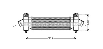 Теплообменник (AVA QUALITY COOLING: FD4341)