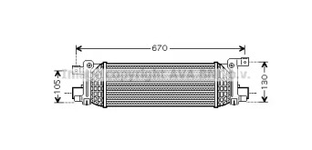 Теплообменник (AVA QUALITY COOLING: FD4401)