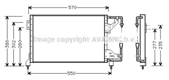 Конденсатор (AVA QUALITY COOLING: FD5232)