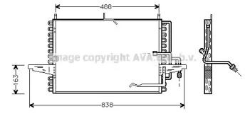 Конденсатор (AVA QUALITY COOLING: FD5253)