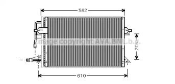 Конденсатор (AVA QUALITY COOLING: FD5323)