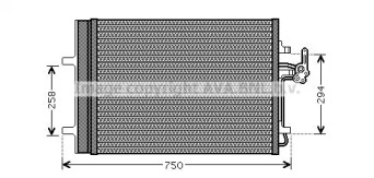 Конденсатор (AVA QUALITY COOLING: FD5427D)