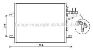 Конденсатор (AVA QUALITY COOLING: FD5483)