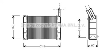 Теплообменник (AVA QUALITY COOLING: FD6000)