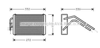 Теплообменник (AVA QUALITY COOLING: FD6291)