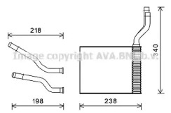 Теплообменник (AVA QUALITY COOLING: FD6465)