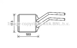 Теплообменник (AVA QUALITY COOLING: FD6614)