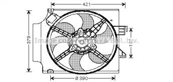 Вентилятор (AVA QUALITY COOLING: FD7513)