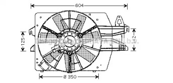 Вентилятор (AVA QUALITY COOLING: FD7518)