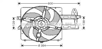 Вентилятор (AVA QUALITY COOLING: FD7520)