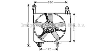 Вентилятор (AVA QUALITY COOLING: FD7524)