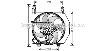 Вентилятор (AVA QUALITY COOLING: FD7525)