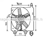 Вентилятор (AVA QUALITY COOLING: FD7550)