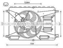 Вентилятор (AVA QUALITY COOLING: FD7556)