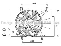 Вентилятор (AVA QUALITY COOLING: FD7557)