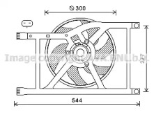 Вентилятор (AVA QUALITY COOLING: FD7564)