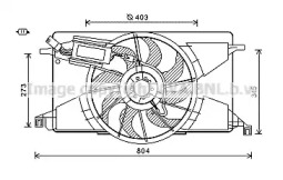 Вентилятор (AVA QUALITY COOLING: FD7565)