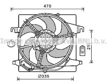 Вентилятор (AVA QUALITY COOLING: FD7567)