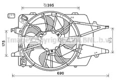 Вентилятор (AVA QUALITY COOLING: FD7577)