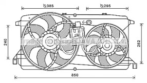 Вентилятор (AVA QUALITY COOLING: FD7579)