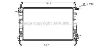 Теплообменник (AVA QUALITY COOLING: FDA2336)