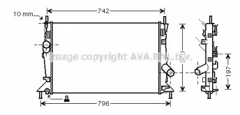 Теплообменник (AVA QUALITY COOLING: FDA2370)