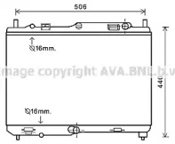 Теплообменник (AVA QUALITY COOLING: FDA2441)