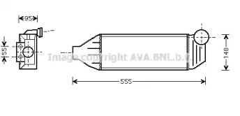 Теплообменник (AVA QUALITY COOLING: FDA4309)