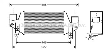 Теплообменник (AVA QUALITY COOLING: FDA4313)