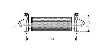 Теплообменник (AVA QUALITY COOLING: FDA4341)