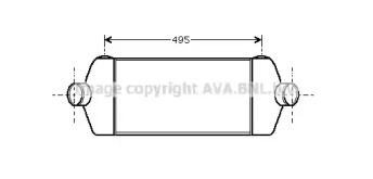 Теплообменник (AVA QUALITY COOLING: FDA4406)