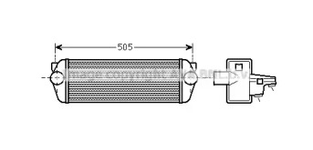 Теплообменник (AVA QUALITY COOLING: FDA4443)