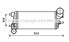 Теплообменник (AVA QUALITY COOLING: FDA4471)